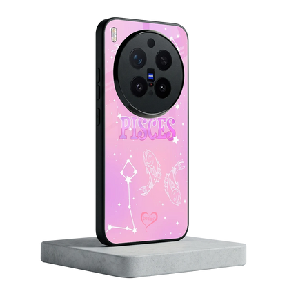Pisces Aura vivo x300 pro mobile cover | shockproof glass phone case