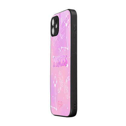 Pisces Aura iphone 12 mobile cover | shockproof glass phone case