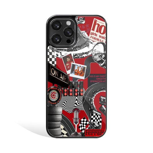 Premium Glass Back Mobile Phone Cover for iPhone, Samsung, OnePlus, Google Pixel, Redmi, Oppo, Vivo & Realme