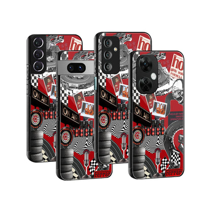 Stylish Glass Back Case for All Smartphones iPhone, Samsung, OnePlus, Pixel, Redmi, Oppo, Vivo, Motorola