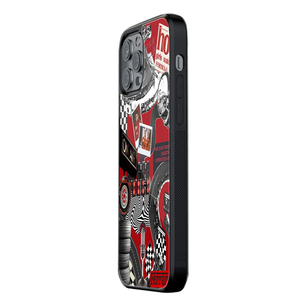 Trendy Glass Back Mobile Case for iPhone, Samsung, Redmi, OnePlus, Google Pixel, Motorola
