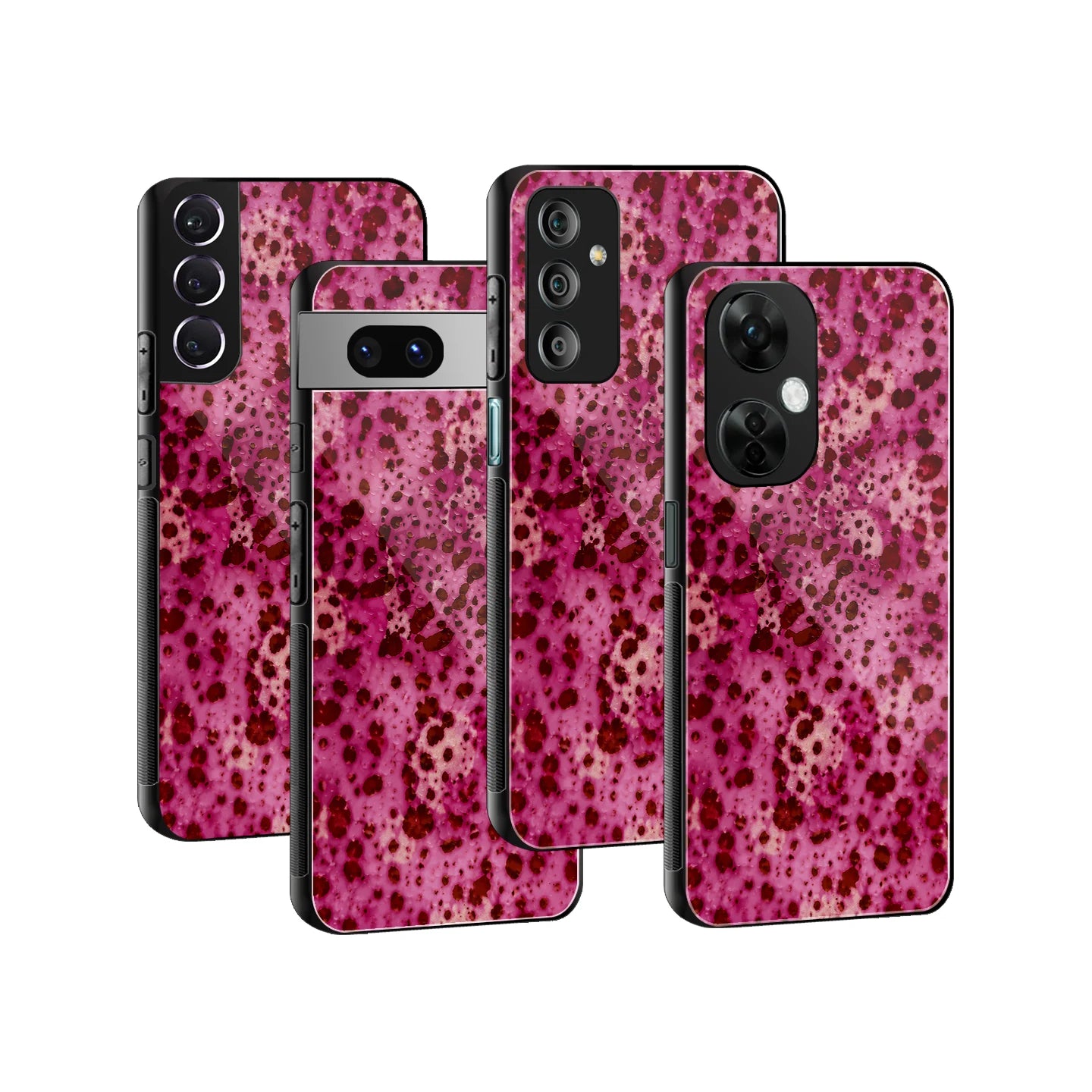 Stylish Glass Back Case for All Smartphones iPhone, Samsung, OnePlus, Pixel, Redmi, Oppo, Vivo, Motorola