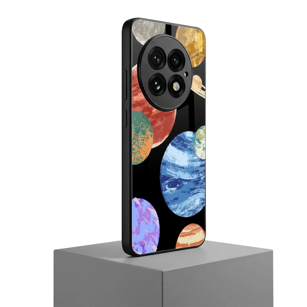 Planet Parade oneplus 13 mobile cover | shockproof glass phone case