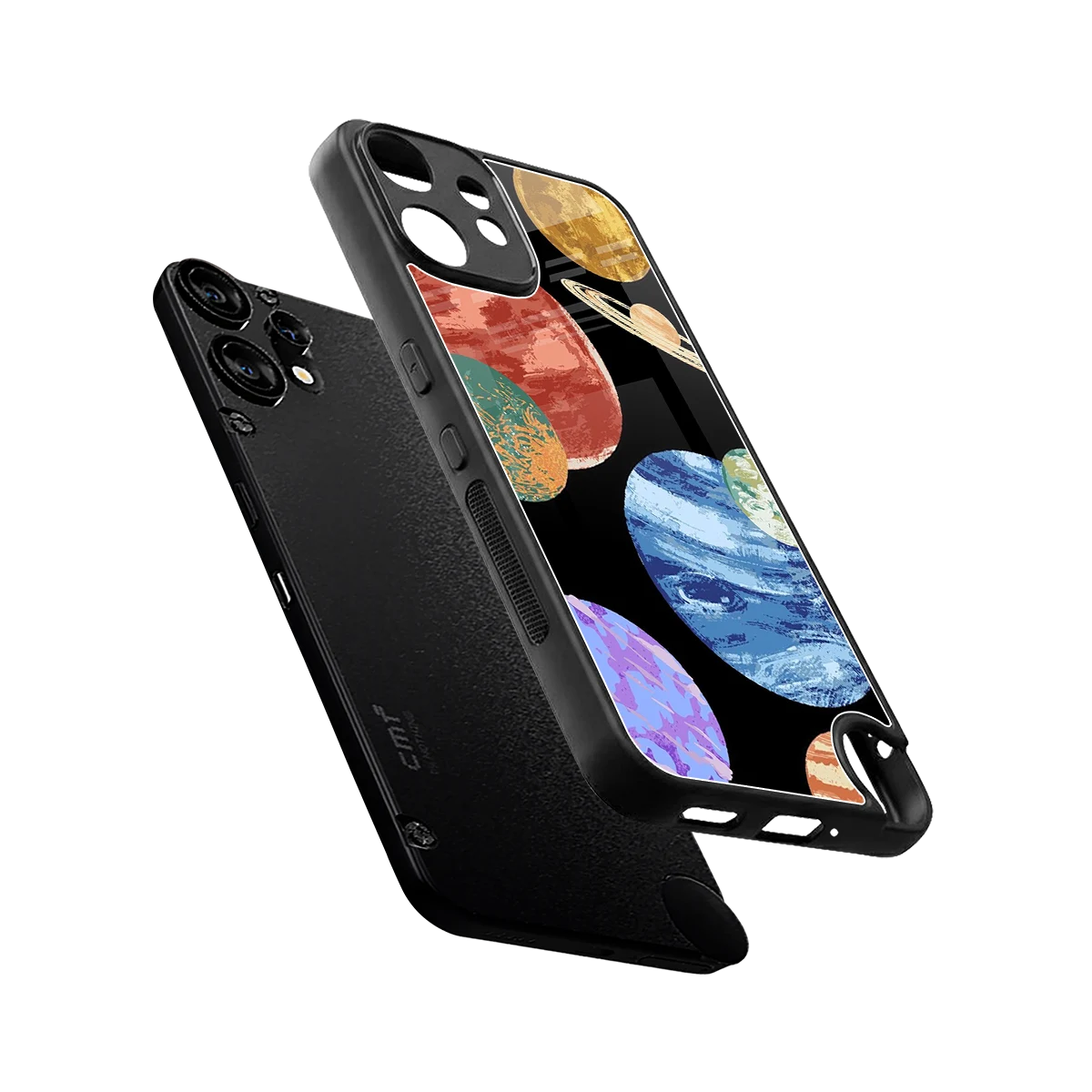 Planet Parade sleek cmf nothing phone 2 pro cover with tempered glass back and TPU edges