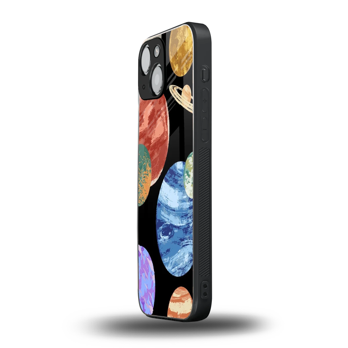 Planet Parade iphone 12 mini mobile cover | shockproof glass phone case