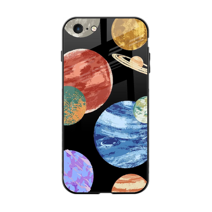 Planet Parade back phone cover | glass case for iphone 6s plus