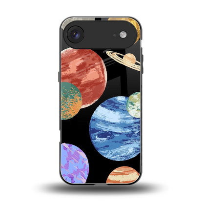 Planet Parade back phone cover | glass case for iphone air