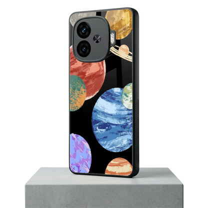 Planet Parade iqoo neo 10r 5g mobile cover | shockproof glass phone case