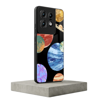 Planet Parade motorola edge 50 pro mobile cover | shockproof glass phone case