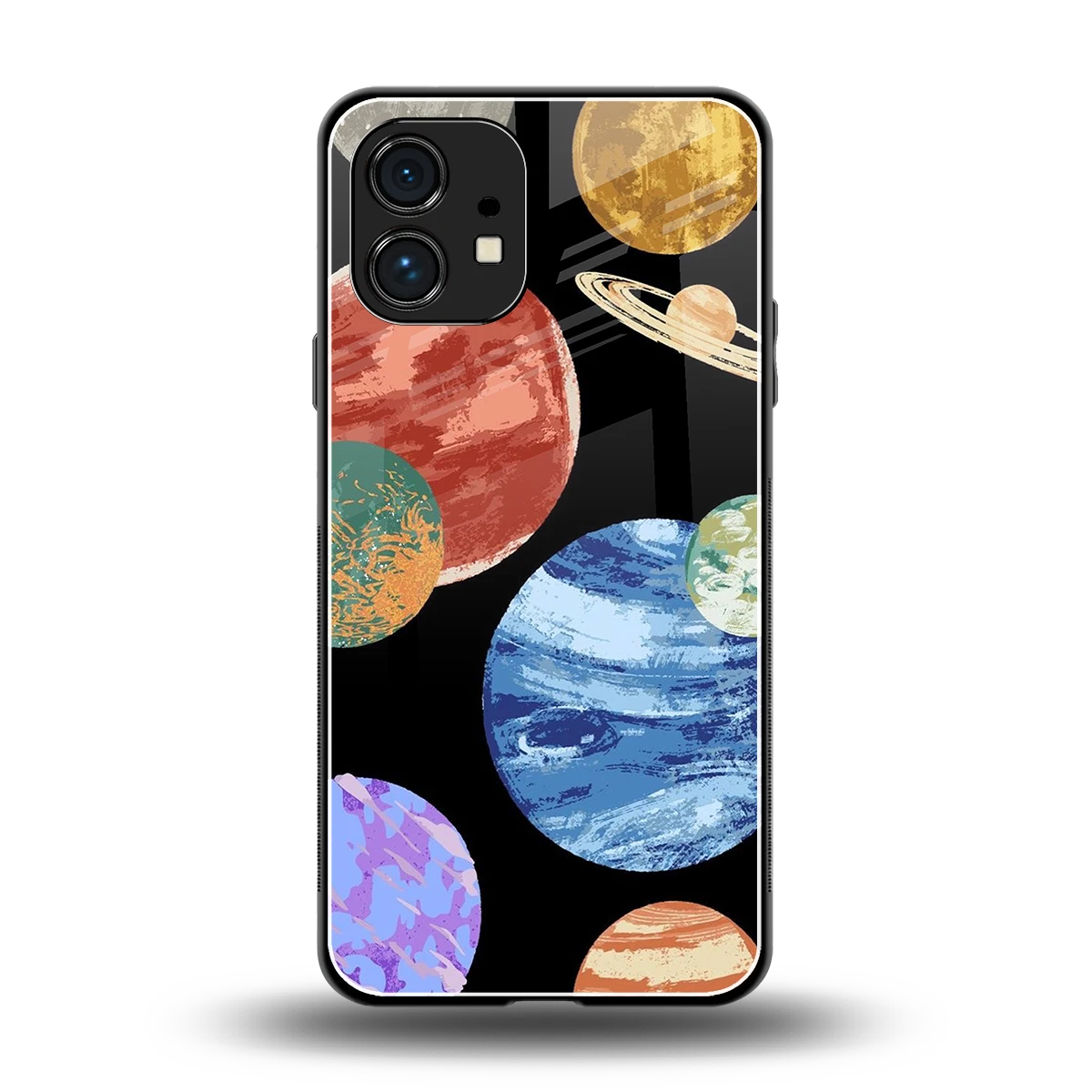 Planet Parade back phone cover | glass case for nothing phone 1