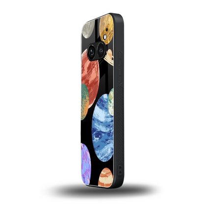 Planet Parade nothing phone 2a mobile cover | shockproof glass phone case