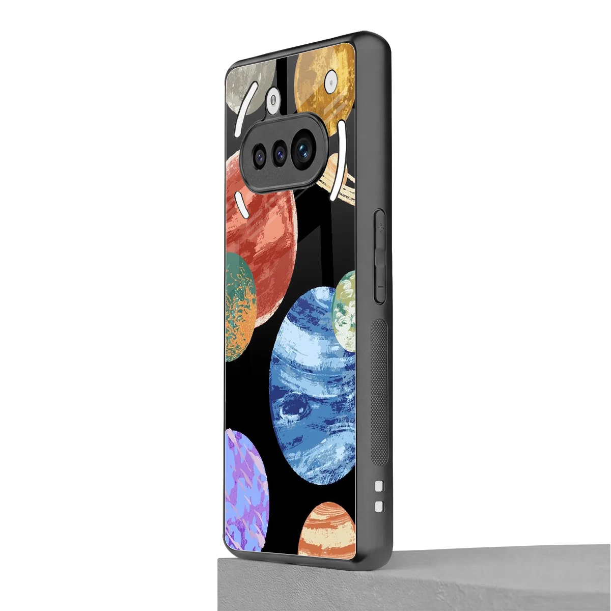 Planet Parade nothing phone 3a mobile cover | shockproof glass phone case
