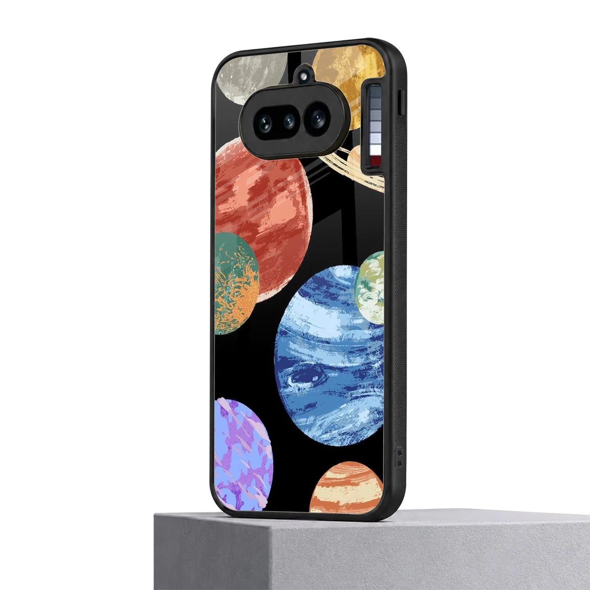 Planet Parade nothing phone 4a mobile cover | shockproof glass phone case
