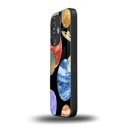 Planet Parade oneplus nord ce 3 mobile cover | shockproof glass phone case