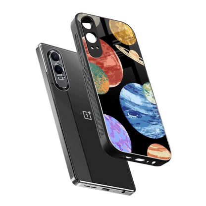 Planet Parade sleek oneplus nord ce 4 lite cover with tempered glass back and TPU edges