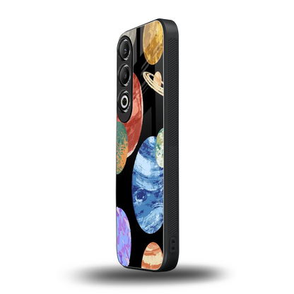 Planet Parade oneplus nord ce 4 mobile cover | shockproof glass phone case