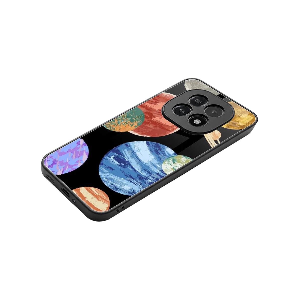 Planet Parade stylish phone case for oppo f29 5g | glossy glass and slim fit