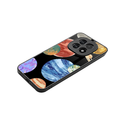 Planet Parade stylish phone case for oppo f29 5g | glossy glass and slim fit