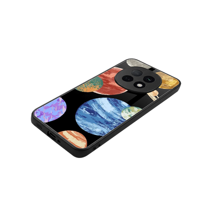Planet Parade stylish phone case for oppo f29 pro 5g | glossy glass and slim fit