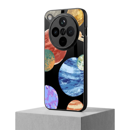 Planet Parade oppo find x8 mobile cover | shockproof glass phone case