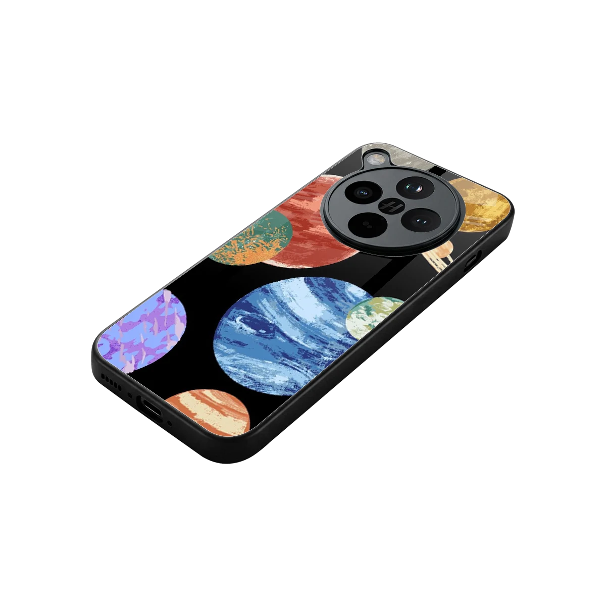 Planet Parade stylish phone case for oppo find x8 | glossy glass and slim fit