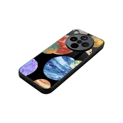 Planet Parade stylish phone case for oppo find x8 | glossy glass and slim fit