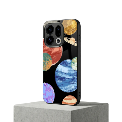 Planet Parade oppo find x9 mobile cover | shockproof glass phone case