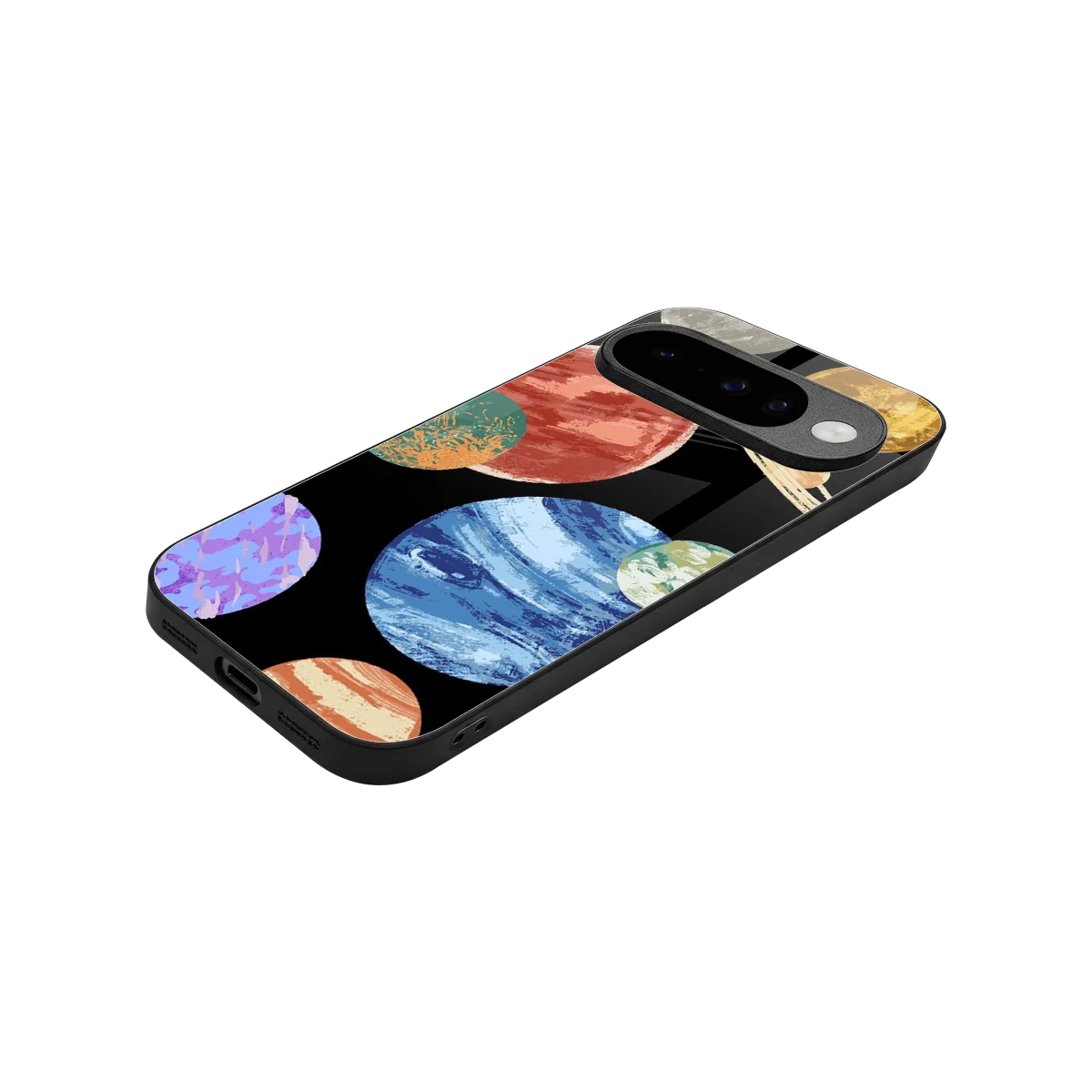 Planet Parade stylish phone case for google pixel 10 | glossy glass and slim fit