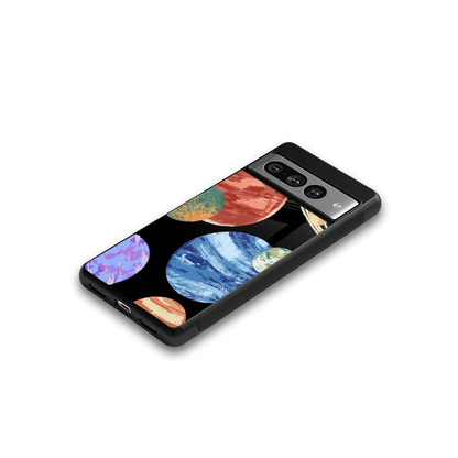 Planet Parade google pixel 7 pro mobile cover | shockproof glass phone case