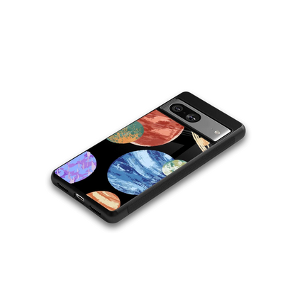 Planet Parade google pixel 8 mobile cover | shockproof glass phone case