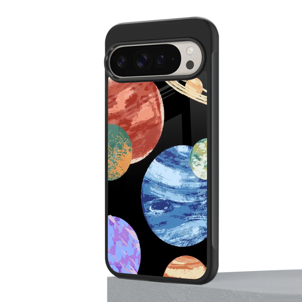 Planet Parade google pixel 9 pro mobile cover | shockproof glass phone case