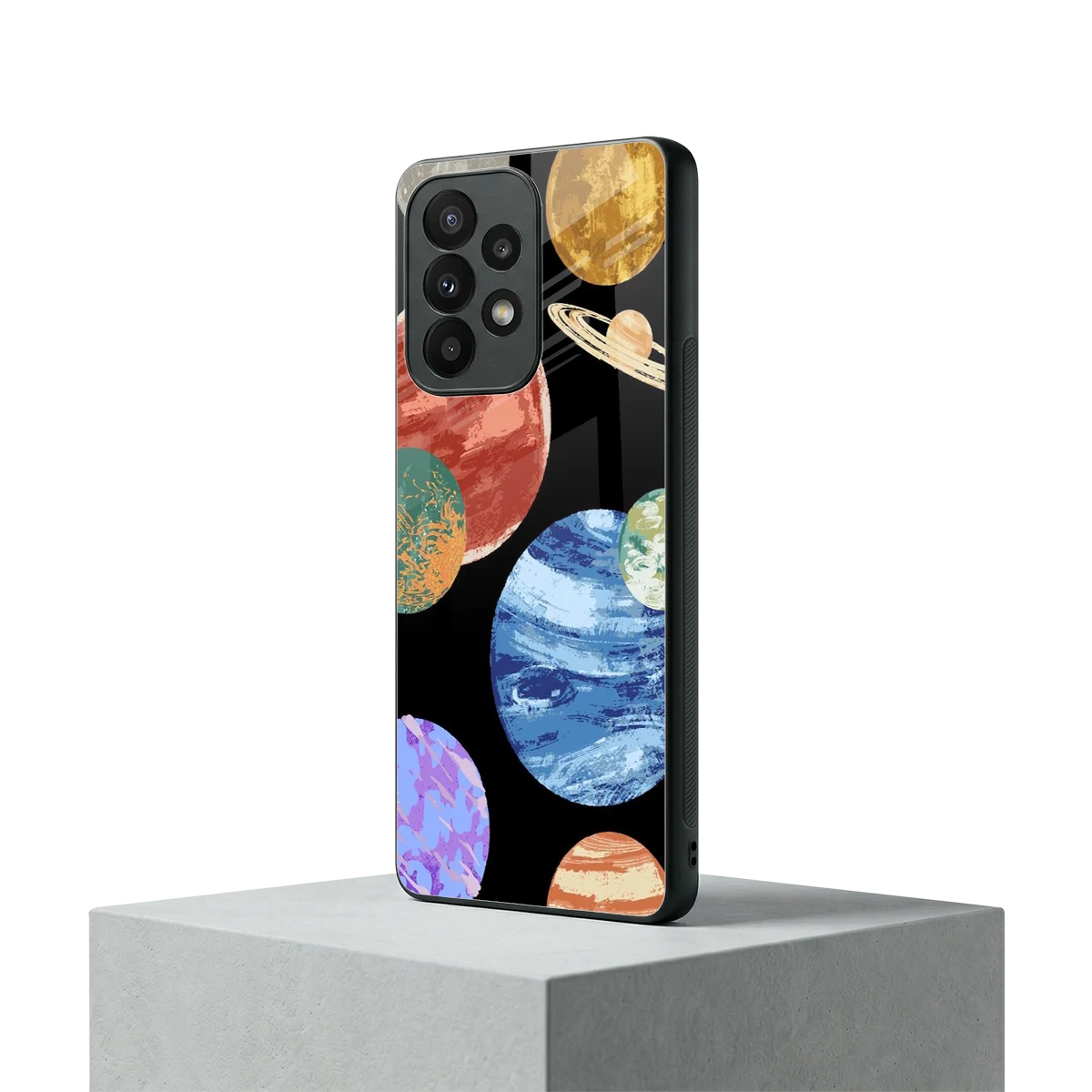 Planet Parade samsung galaxy a23 mobile cover | shockproof glass phone case