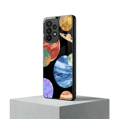 Planet Parade samsung galaxy a23 mobile cover | shockproof glass phone case