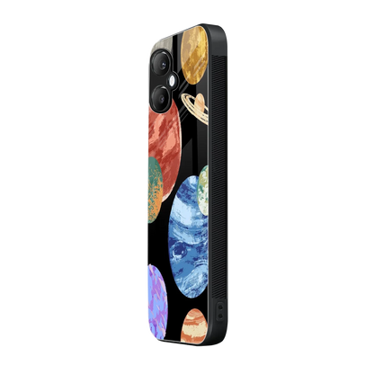 Planet Parade samsung galaxy a06 5g mobile cover | shockproof glass phone case