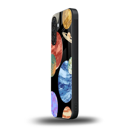 Planet Parade samsung galaxy a17 5g mobile cover | shockproof glass phone case