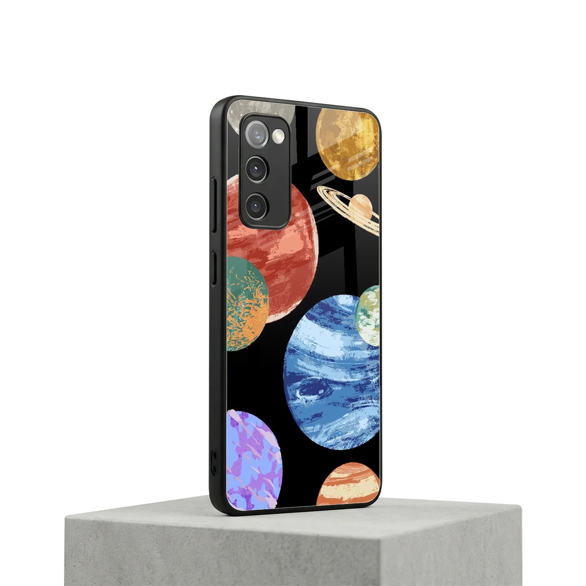 Planet Parade samsung galaxy s20 fe mobile cover | shockproof glass phone case