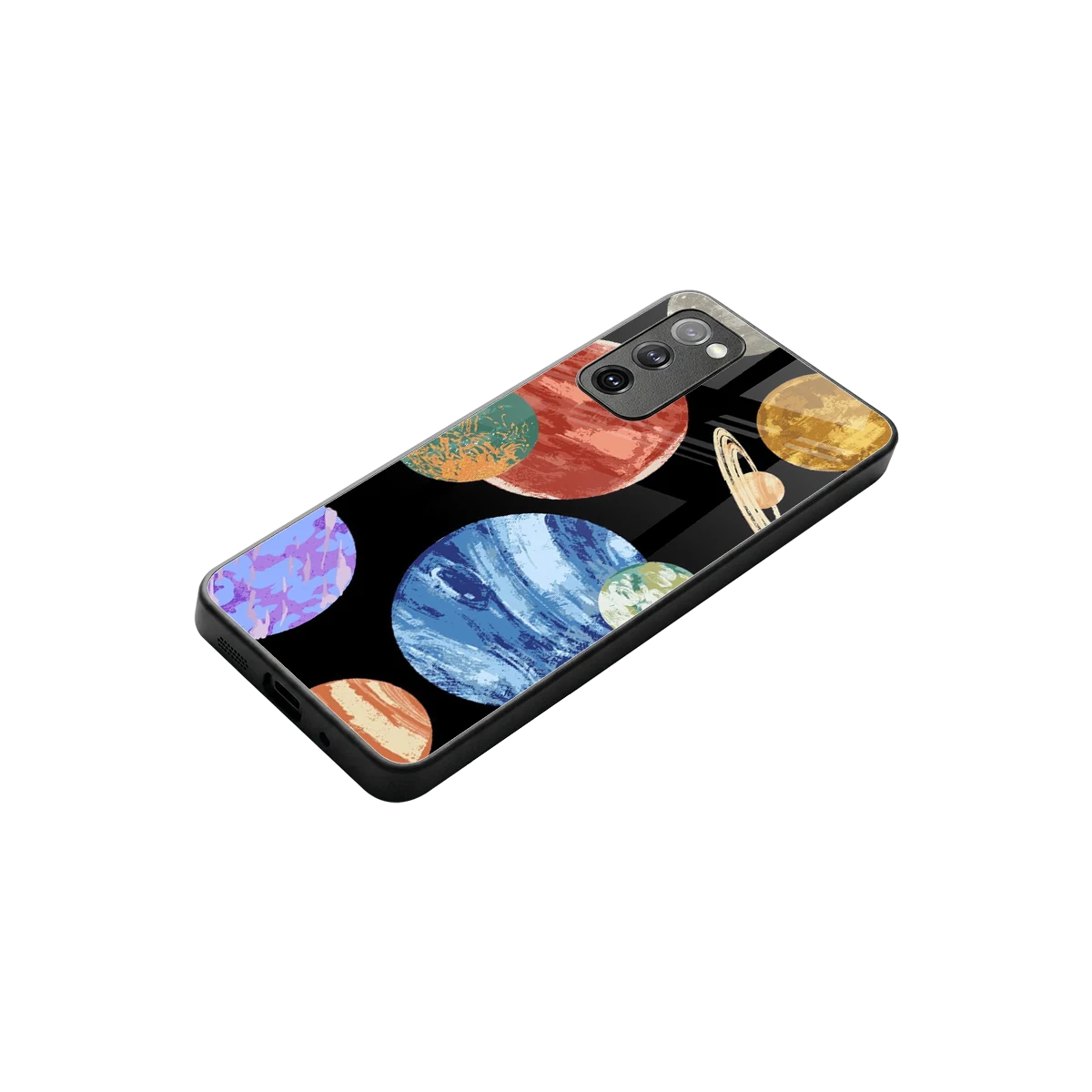 Planet Parade stylish phone case for samsung galaxy s20 fe | glossy glass and slim fit