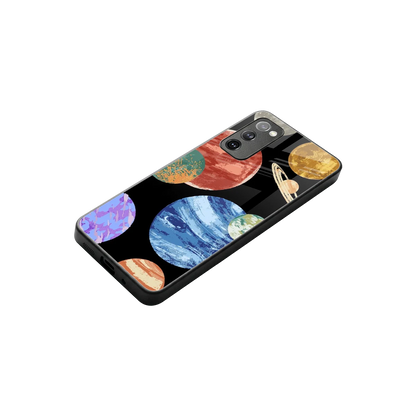 Planet Parade stylish phone case for samsung galaxy s20 fe | glossy glass and slim fit
