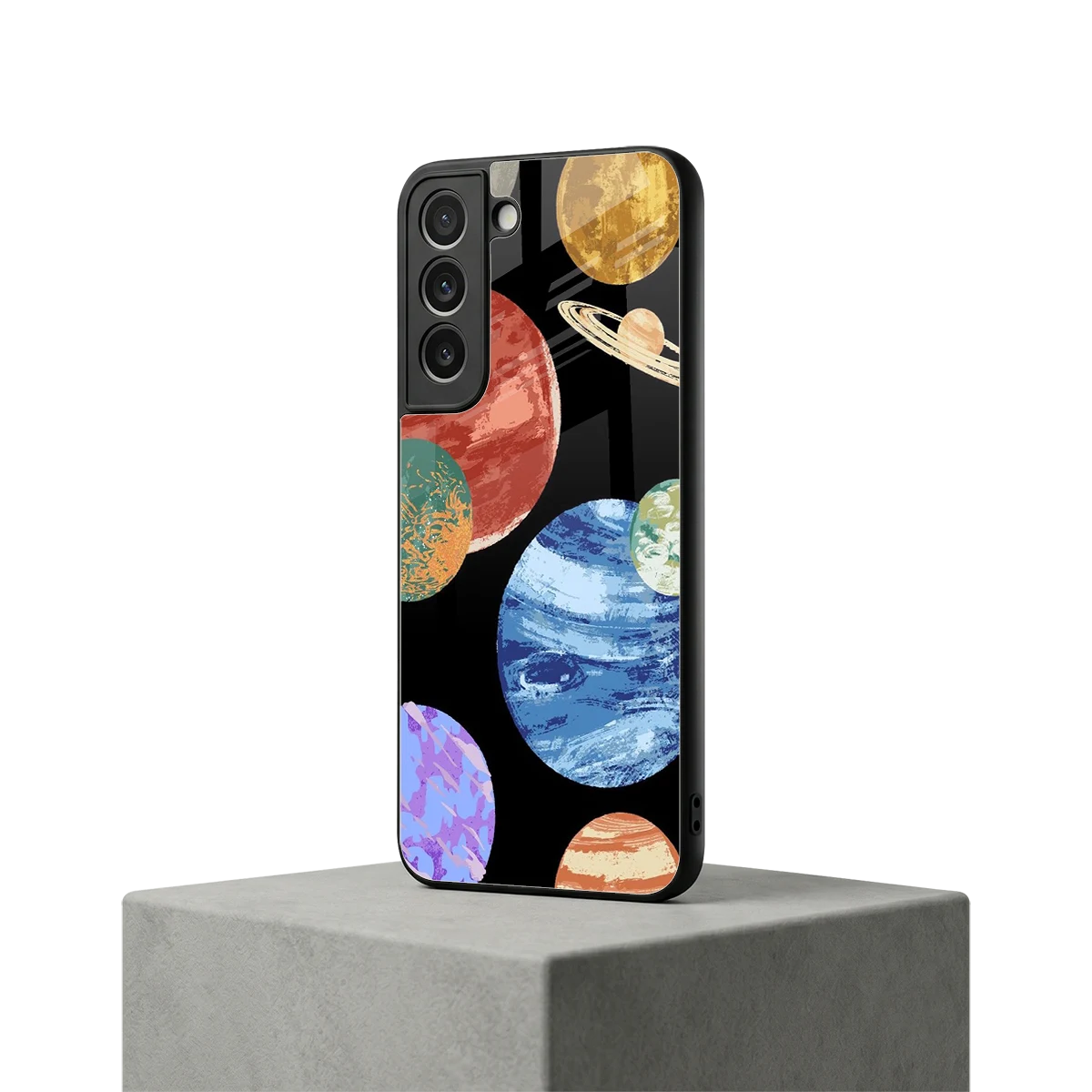 Planet Parade samsung galaxy s22 mobile cover | shockproof glass phone case