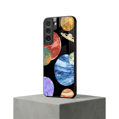 Planet Parade samsung galaxy s22 mobile cover | shockproof glass phone case