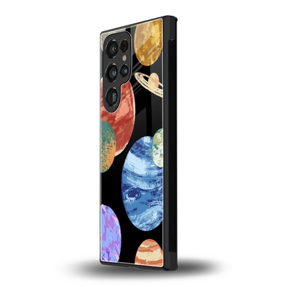 Planet Parade samsung galaxy s23 ultra mobile cover | shockproof glass phone case