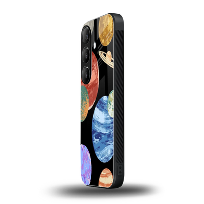 Planet Parade samsung galaxy s24 mobile cover | shockproof glass phone case