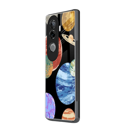 Planet Parade vivo v40e mobile cover | shockproof glass phone case