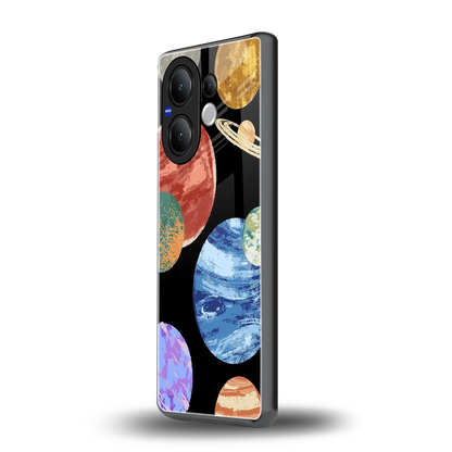 Planet Parade vivo v60 mobile cover | shockproof glass phone case