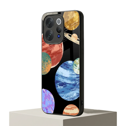 Planet Parade vivo v70 mobile cover | shockproof glass phone case