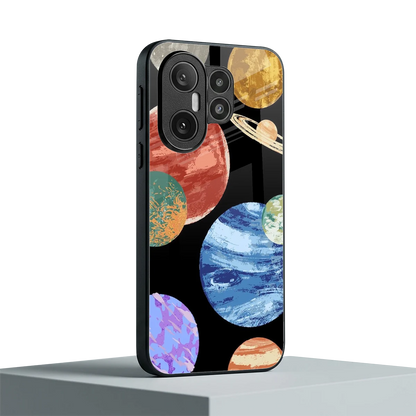 Planet Parade vivo x200 fe mobile cover | shockproof glass phone case