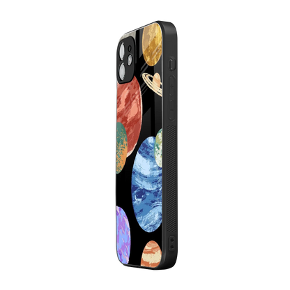 Planet Parade iphone 11 mobile cover | shockproof glass phone case