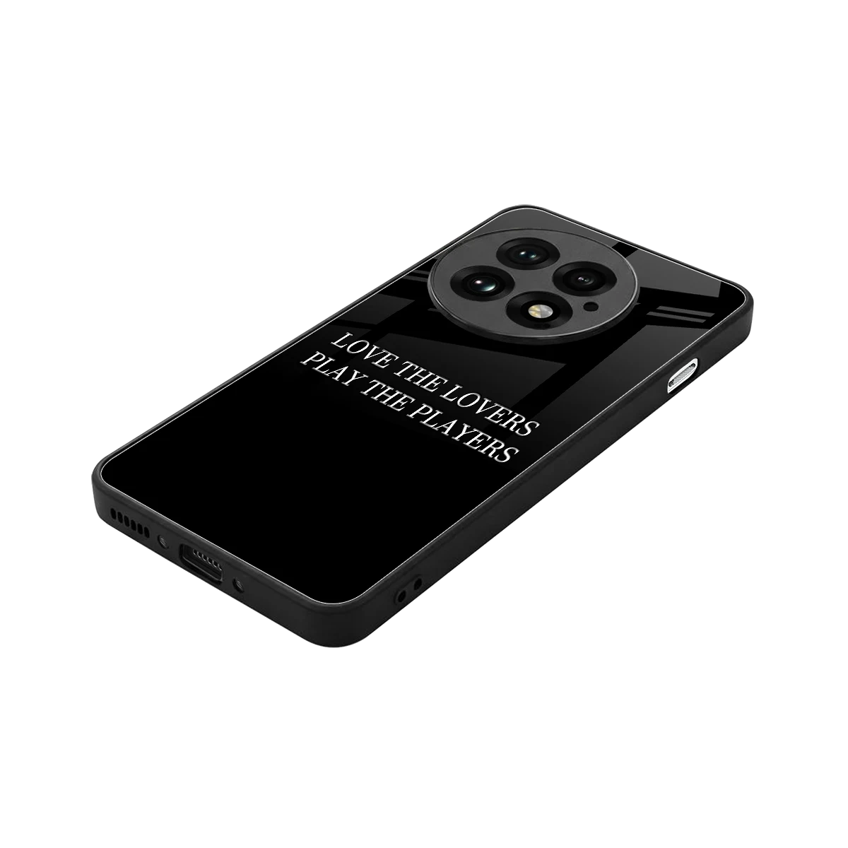 Playbook stylish phone case for oneplus 13 | glossy glass and slim fit