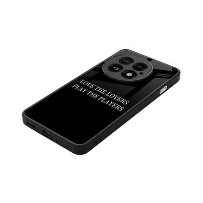 Playbook stylish phone case for oneplus 13 | glossy glass and slim fit