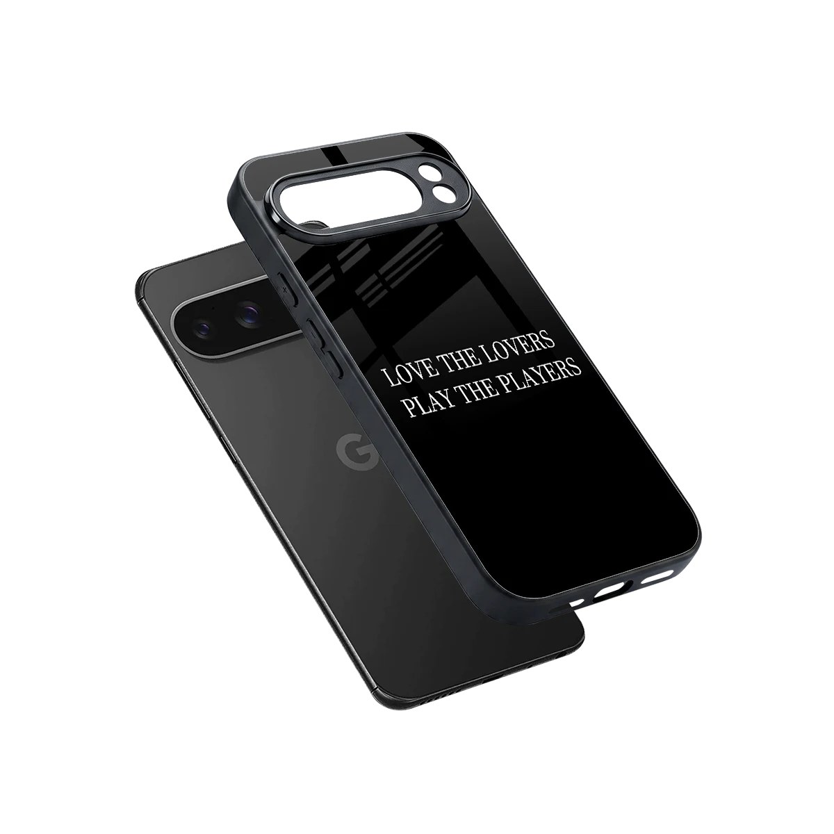 Playbook sleek google pixel 10 pro xl cover with tempered glass back and TPU edges